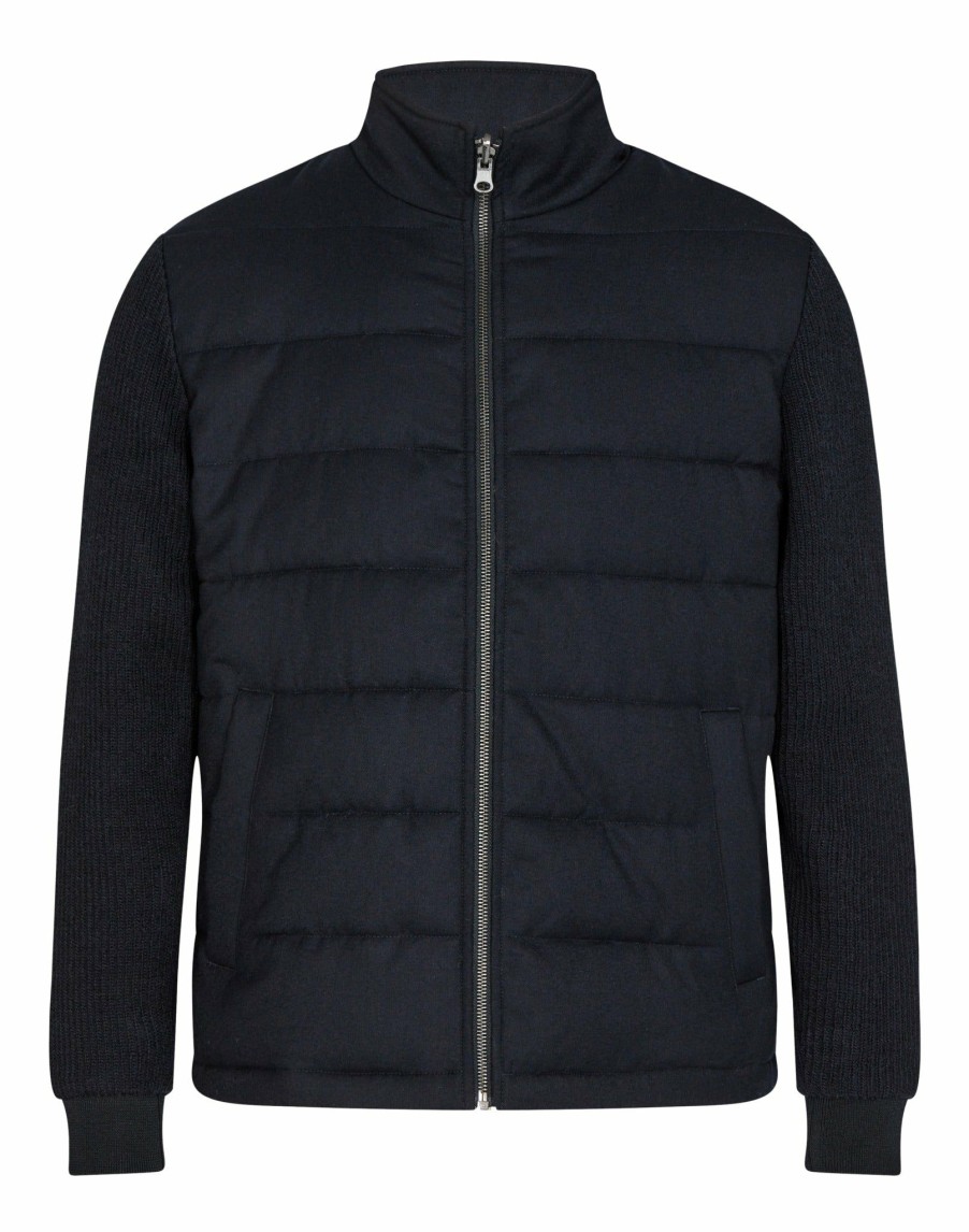 Herre Bruun & Stengade Overtoj | Bs Duluth Regular Fit Jakke - Navy